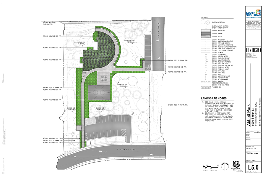 Abbott Park Site Plan
